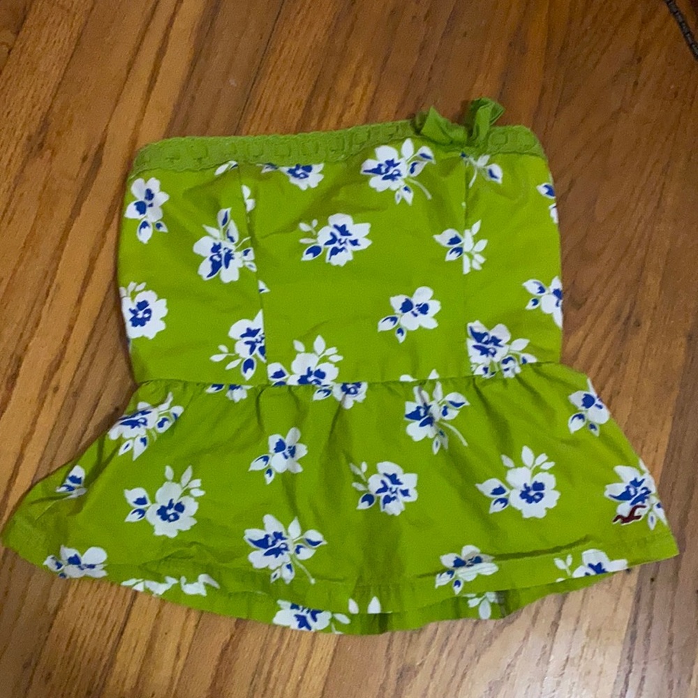 Hollister Floral Peplum Top